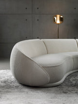 Albenga Curved Tube Luxury Modular Sofa, detail