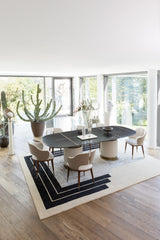 Amante Lusso Dining Chair styled in a luxury interior
