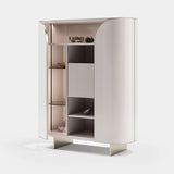 Arden Fluted Front Luxury Cabinet, alternative angle