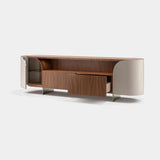 Arden Fluted Front Luxury Sideboard, alternative angle