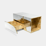 Boca do Lobo Lapiaz Nightstand with drawers open