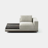 Belvedere Modular Luxury Sofa with Low Table, alternative angle