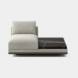 Belvedere Modular Luxury Sofa with Low Table, alternative angle