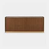 Berkeley Designs Brooklyn Sideboard, dark walnut veneer with ceramic top