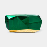 Boca do Lobo Diamond Sideboard in emerald, three-quarter view