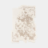Boca do Lobo Heritage Rug in hand-tufted botanical silk, available from Touched Interiors UK