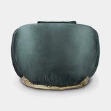 Boca do Lobo Soleil Armchair in green, rear view