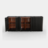 Boca do Lobo Symphony Sideboard in black with doors open