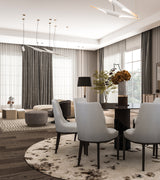 Caffe Latte Breve II Dining Table in a room setting