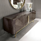 Giorgio Collection Infinity Sideboard in Makore mahogany, room view