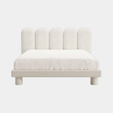 Casa Magna Colline Bed, ivory fabric, available from Touched Interiors UK