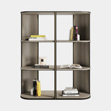 Casa Magna Lattice Bookcase, wood veneer, available from Touched Interiors UK
