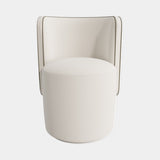 Casa Magna Rhonda Dining Chair, ivory fabric, available from Touched Interiors UK