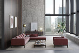 Castelli Low Marble Luxury Coffee Table in a room setting