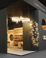 Castro Lighting Flow Suspension Lamp in a room setting