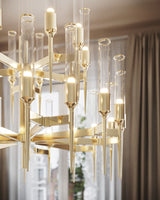 Castro Lighting Cielo Chandelier, detail