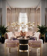 Castro Lighting Eléa Round Dining Table, fourth view