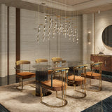Castro Lighting Eléa Glass Dining Table, fourth view