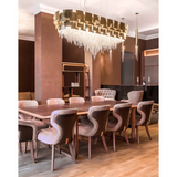 Castro Lighting Mondrian Snooker Suspension Lamp in a room setting
