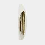 Castro Lighting Radiance Wall Light in gold-plated brass with a white inner face, available from Touched Interiors UK