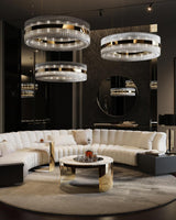 Castro Lighting Rolland Round Suspension Lamp, fourth view