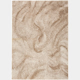 Central Park West Abstract Beige Brown Luxury Rug, available from Touched Interiors UK