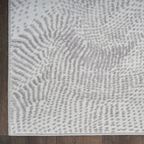Central Park West Abstract Grey Luxury Rug, available from Touched Interiors UK