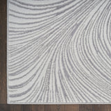 Central Park West Swirl Grey Luxury Rug, available from Touched Interiors UK