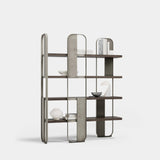 Chelsea Metal Frame Luxury Bookcase, alternative angle
