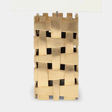 Christopher Guy Willow Table Lamp | Hand-Carved Gold Leaf Design