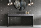 Giorgio Collection Mirage Console Table in figured Mowingui, second view