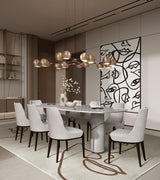 Caffe Latte Moka Dining Chair in a room setting