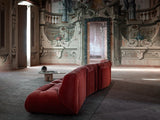 Cortona Channel Quilted Luxury Sofa in a room setting