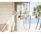 Sophisticated Meredith chandelier providing ample light and style to luxury dining spaces.