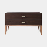 Daytona Dante 2 Drawer Dresser in dark walnut, alternative finish