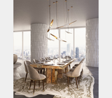 Boca do Lobo Heritage Rug in a dining room