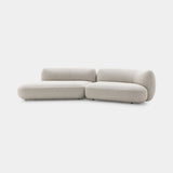 Ditre Italia Nube Sofa in ivory textured fabric
