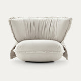 Ditre Italia Puppet Armchair in ivory fabric