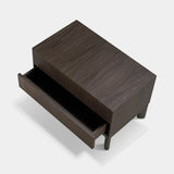 Doria Two Drawer Luxury Bedside Table, detail