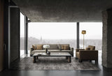 Dorsoduro Cylinder Foot Luxury Sofa in a room setting