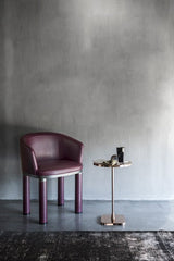 Dorsoduro Cylinder Leg Luxury Dining Chair in a room setting