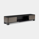 Dorsoduro Grooved Wood Luxury TV Cabinet, detail