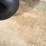 Drift Beige Sage Luxury Rug, available from Touched Interiors UK