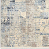 Drift Blue Beige Luxury Rug, available from Touched Interiors UK