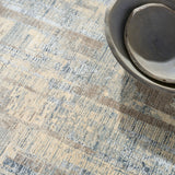 Drift Blue Beige Luxury Rug, available from Touched Interiors UK