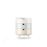 Fairytale Pyxis Nightstand, lacquered wood, available from Touched Interiors UK