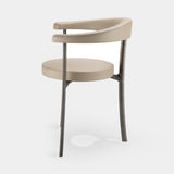 Fendente Three Leg Luxury Armchair, side view