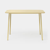 Fondale Slender Steel Luxury Desk in 24K gold plated stainless steel