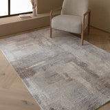Galassia Celestial Abstract Luxury Rug, shown in a room setting