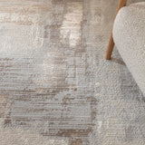Galassia Celestial Abstract Luxury Rug, detail